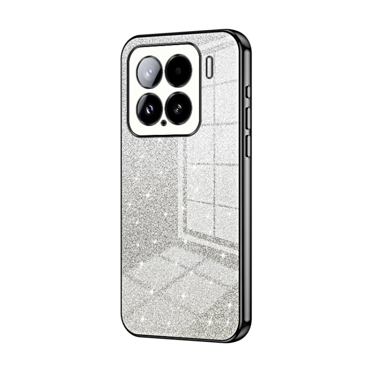 Gradient Glitter Powder Electroplated Phone Case, For Xiaomi Civi 5 Pro, For Xiaomi 15 Ultra, For Xiaomi Poco M7 Pro 5G, For Xiaomi 15 Pro, For Xiaomi 15, For Xiaomi 14T Pro