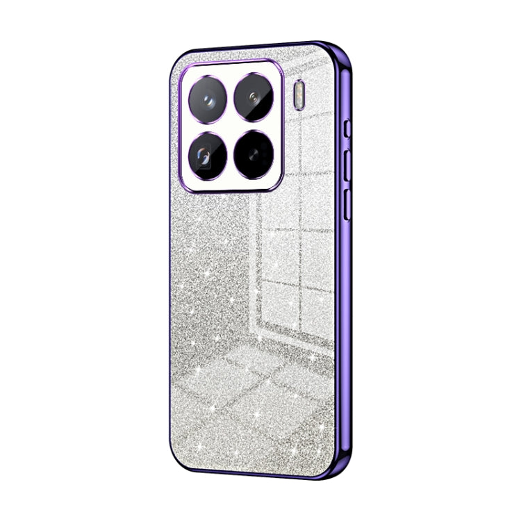 Gradient Glitter Powder Electroplated Phone Case, For Xiaomi Civi 5 Pro, For Xiaomi 15 Ultra, For Xiaomi Poco M7 Pro 5G, For Xiaomi 15 Pro, For Xiaomi 15, For Xiaomi 14T Pro