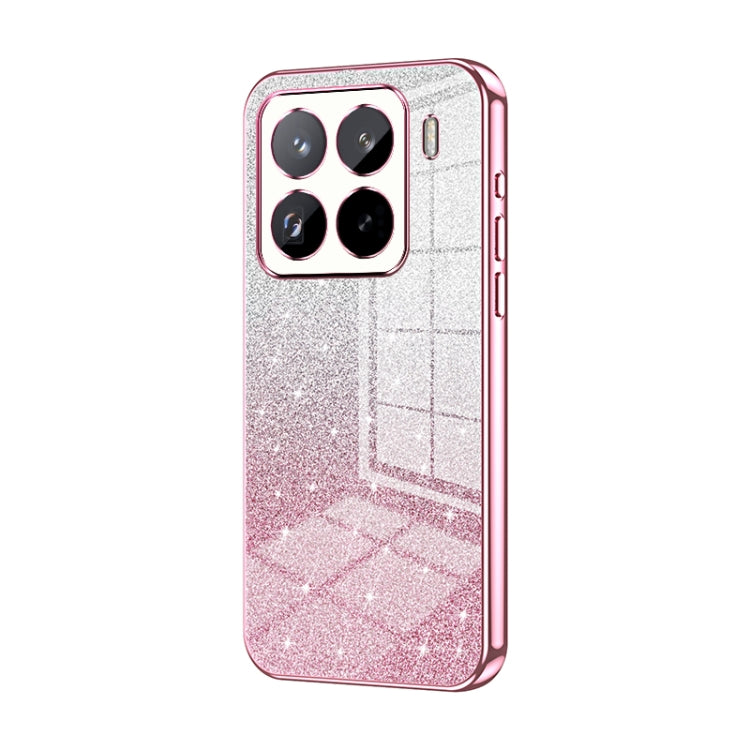 Gradient Glitter Powder Electroplated Phone Case, For Xiaomi Civi 5 Pro, For Xiaomi 15 Ultra, For Xiaomi Poco M7 Pro 5G, For Xiaomi 15 Pro, For Xiaomi 15, For Xiaomi 14T Pro
