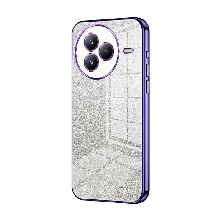Gradient Glitter Powder Electroplated Phone Case, For Xiaomi Civi 5 Pro, For Xiaomi 15 Ultra, For Xiaomi Poco M7 Pro 5G, For Xiaomi 15 Pro, For Xiaomi 15, For Xiaomi 14T Pro