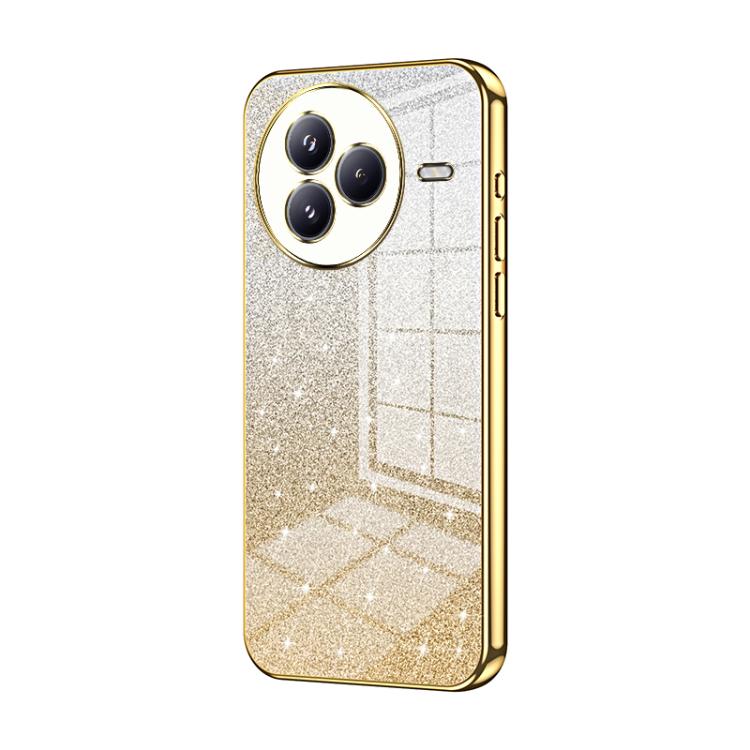 Gradient Glitter Powder Electroplated Phone Case, For Xiaomi Civi 5 Pro, For Xiaomi 15 Ultra, For Xiaomi Poco M7 Pro 5G, For Xiaomi 15 Pro, For Xiaomi 15, For Xiaomi 14T Pro
