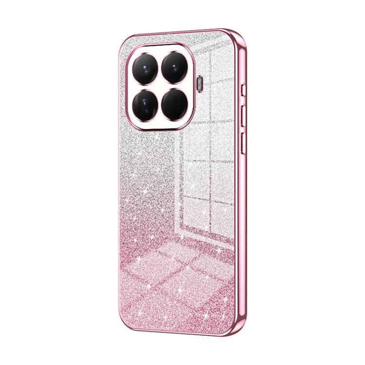 Gradient Glitter Powder Electroplated Phone Case, For Xiaomi 17 Ultra, For Xiaomi 17 Pro Max, For Xiaomi 17 Pro, For Xiaomi 17, For Xiaomi 15T Pro, For Xiaomi 15T