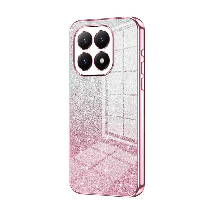 Gradient Glitter Powder Electroplated Phone Case, For Xiaomi 17 Ultra, For Xiaomi 17 Pro Max, For Xiaomi 17 Pro, For Xiaomi 17, For Xiaomi 15T Pro, For Xiaomi 15T