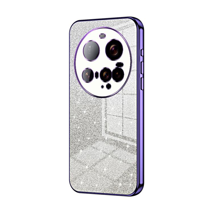 Gradient Glitter Powder Electroplated Phone Case, For Xiaomi Civi 5 Pro, For Xiaomi 15 Ultra, For Xiaomi Poco M7 Pro 5G, For Xiaomi 15 Pro, For Xiaomi 15, For Xiaomi 14T Pro