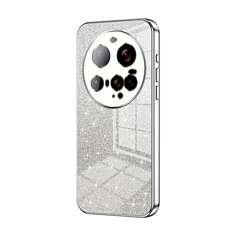Gradient Glitter Powder Electroplated Phone Case, For Xiaomi Civi 5 Pro, For Xiaomi 15 Ultra, For Xiaomi Poco M7 Pro 5G, For Xiaomi 15 Pro, For Xiaomi 15, For Xiaomi 14T Pro