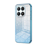Gradient Glitter Powder Electroplated Phone Case, For Xiaomi 17 Ultra, For Xiaomi 17 Pro Max, For Xiaomi 17 Pro, For Xiaomi 17, For Xiaomi 15T Pro, For Xiaomi 15T