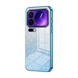 Gradient Glitter Powder Electroplated Phone Case, For Xiaomi 17 Ultra, For Xiaomi 17 Pro Max, For Xiaomi 17 Pro, For Xiaomi 17, For Xiaomi 15T Pro, For Xiaomi 15T