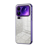 Gradient Glitter Powder Electroplated Phone Case, For Xiaomi 17 Ultra, For Xiaomi 17 Pro Max, For Xiaomi 17 Pro, For Xiaomi 17, For Xiaomi 15T Pro, For Xiaomi 15T