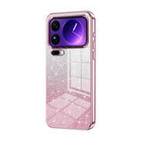 Gradient Glitter Powder Electroplated Phone Case, For Xiaomi 17 Ultra, For Xiaomi 17 Pro Max, For Xiaomi 17 Pro, For Xiaomi 17, For Xiaomi 15T Pro, For Xiaomi 15T
