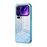 Gradient Glitter Powder Electroplated Phone Case, For Xiaomi 17 Ultra, For Xiaomi 17 Pro Max, For Xiaomi 17 Pro, For Xiaomi 17, For Xiaomi 15T Pro, For Xiaomi 15T