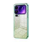 Gradient Glitter Powder Electroplated Phone Case, For Xiaomi 17 Ultra, For Xiaomi 17 Pro Max, For Xiaomi 17 Pro, For Xiaomi 17, For Xiaomi 15T Pro, For Xiaomi 15T