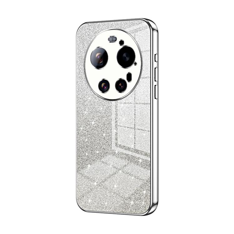 Gradient Glitter Powder Electroplated Phone Case, For Xiaomi 17 Ultra, For Xiaomi 17 Pro Max, For Xiaomi 17 Pro, For Xiaomi 17, For Xiaomi 15T Pro, For Xiaomi 15T