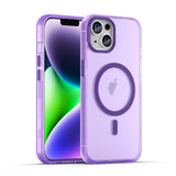 MagSafe Frosted Translucent TPU + PC Full Coverage Phone Case, For iPhone 15, For iPhone 14 Plus, For iPhone 14, For iPhone 14 Pro, For iPhone 14 Pro Max