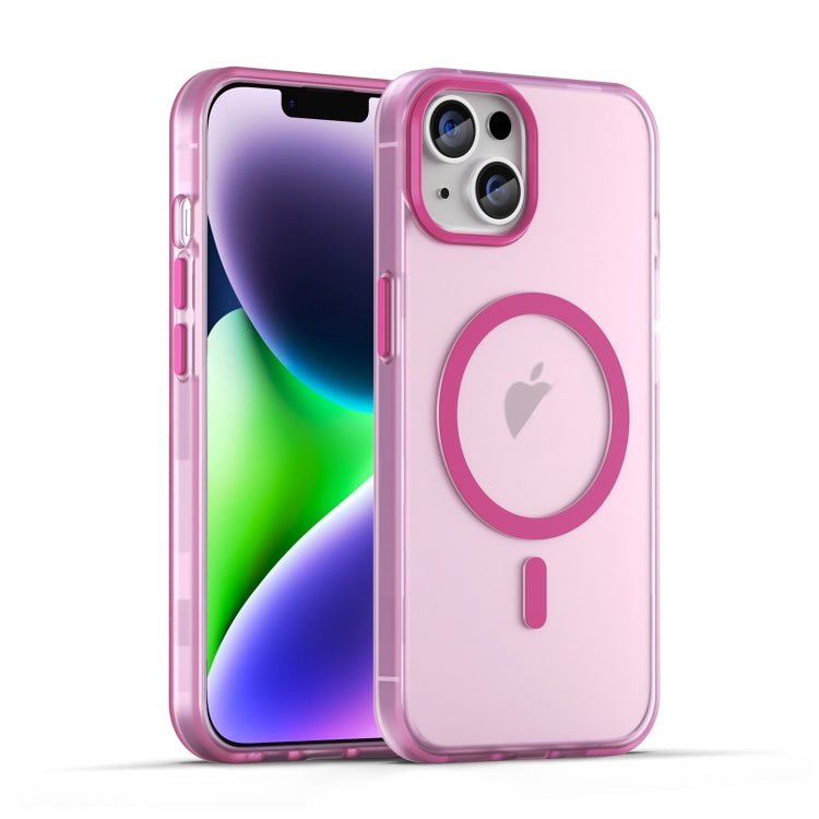 MagSafe Frosted Translucent TPU + PC Full Coverage Phone Case, For iPhone 15, For iPhone 14 Plus, For iPhone 14, For iPhone 14 Pro, For iPhone 14 Pro Max