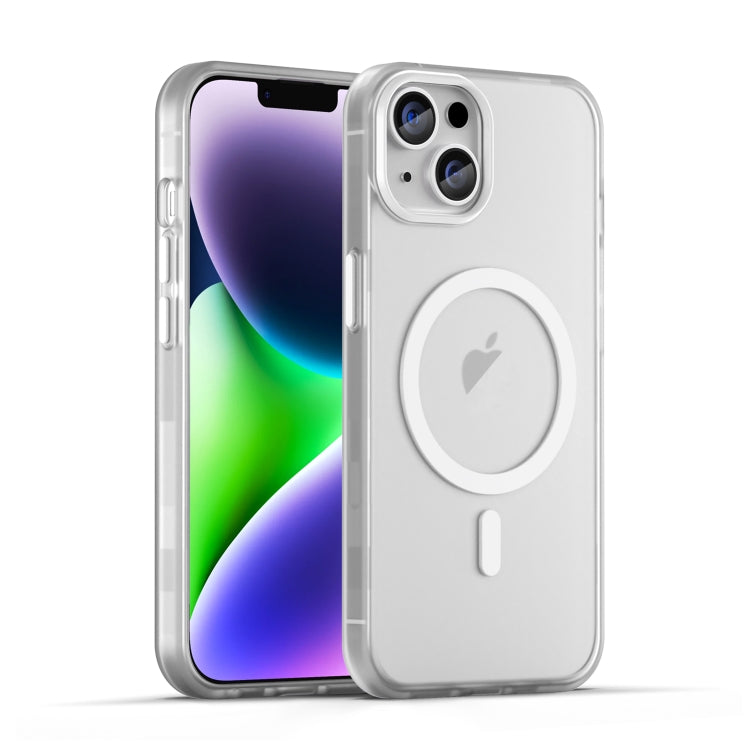 MagSafe Frosted Translucent TPU + PC Full Coverage Phone Case, For iPhone 15, For iPhone 14 Plus, For iPhone 14, For iPhone 14 Pro, For iPhone 14 Pro Max