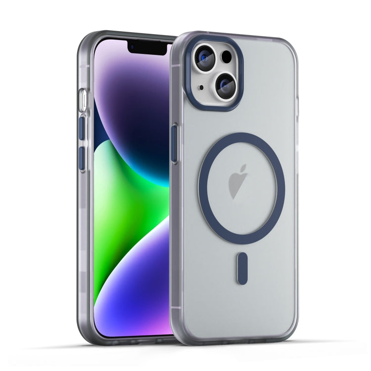 MagSafe Frosted Translucent TPU + PC Full Coverage Phone Case, For iPhone 15, For iPhone 14 Plus, For iPhone 14, For iPhone 14 Pro, For iPhone 14 Pro Max
