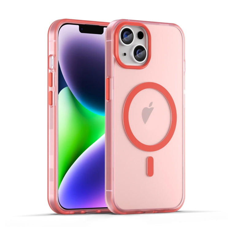 MagSafe Frosted Translucent TPU + PC Full Coverage Phone Case, For iPhone 15, For iPhone 14 Plus, For iPhone 14, For iPhone 14 Pro, For iPhone 14 Pro Max