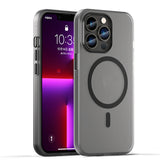MagSafe Frosted Translucent TPU + PC Full Coverage Phone Case, For iPhone 14 Pro Max, For iPhone SE 2022 / 2020 / 8, For iPhone 13 Pro Max, For iPhone 13 Pro, For iPhone 13