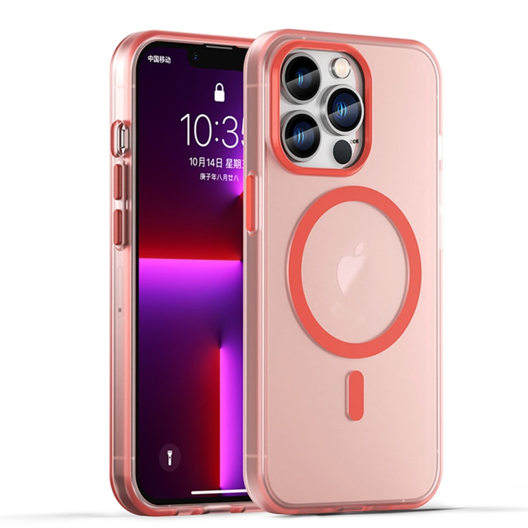 MagSafe Frosted Translucent TPU + PC Full Coverage Phone Case, For iPhone 14 Pro Max, For iPhone SE 2022 / 2020 / 8, For iPhone 13 Pro Max, For iPhone 13 Pro, For iPhone 13