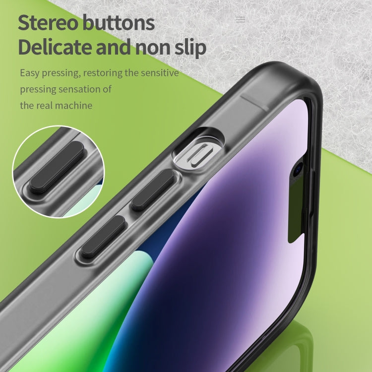 MagSafe Frosted Translucent TPU + PC Full Coverage Phone Case, For iPhone 16 Plus, For iPhone 16, For iPhone 15 Pro Max, For iPhone 15 Pro, For iPhone 15 Plus