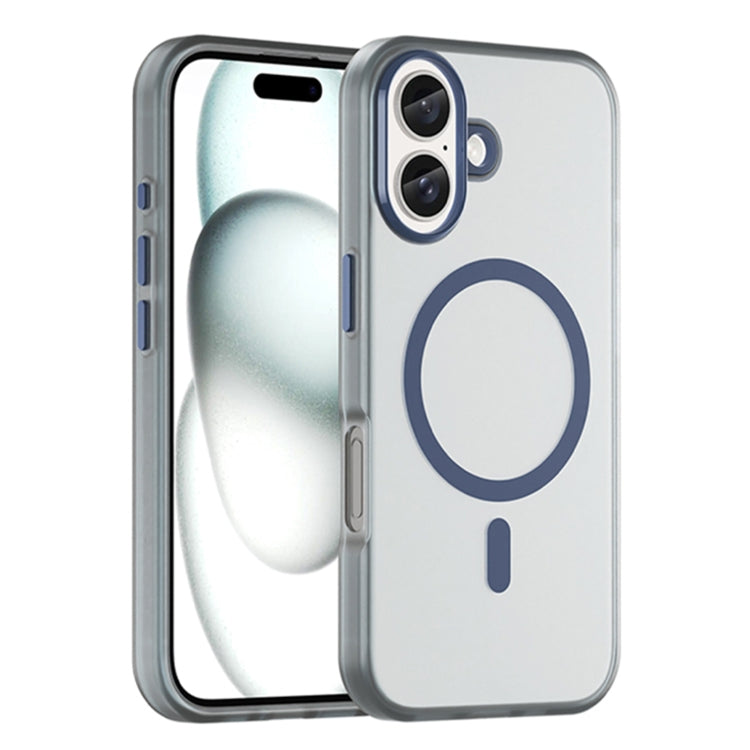 MagSafe Frosted Translucent TPU + PC Full Coverage Phone Case, For iPhone 16 Plus, For iPhone 16, For iPhone 15 Pro Max, For iPhone 15 Pro, For iPhone 15 Plus