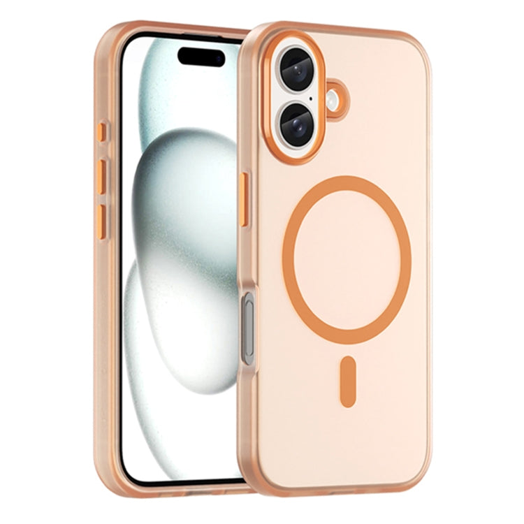 MagSafe Frosted Translucent TPU + PC Full Coverage Phone Case, For iPhone 16 Plus, For iPhone 16, For iPhone 15 Pro Max, For iPhone 15 Pro, For iPhone 15 Plus