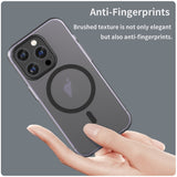 MagSafe Frosted Translucent TPU + PC Full Coverage Phone Case, For iPhone 16 Pro, For iPhone 16 Plus, For iPhone 16, For iPhone 15 Pro Max, For iPhone 15 Pro