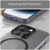 MagSafe Frosted Translucent TPU + PC Full Coverage Phone Case, For iPhone 16 Pro, For iPhone 16 Plus, For iPhone 16, For iPhone 15 Pro Max, For iPhone 15 Pro