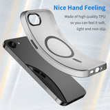 MagSafe Frosted Translucent TPU + PC Full Coverage Phone Case, For iPhone 17e / 16e, For iPhone 17 Pro Max, For iPhone 17 Pro, For iPhone 17, For iPhone Air, For iPhone 16 Pro Max