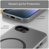 MagSafe Frosted Translucent TPU + PC Full Coverage Phone Case, For iPhone 17e / 16e, For iPhone 17 Pro Max, For iPhone 17 Pro, For iPhone 17, For iPhone Air, For iPhone 16 Pro Max