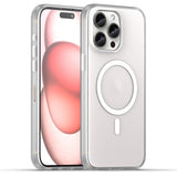 MagSafe Frosted Translucent TPU + PC Full Coverage Phone Case, For iPhone 16 Pro, For iPhone 16 Plus, For iPhone 16, For iPhone 15 Pro Max, For iPhone 15 Pro