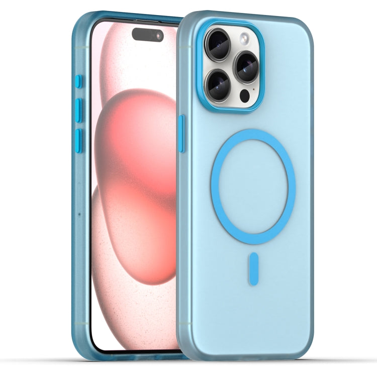 MagSafe Frosted Translucent TPU + PC Full Coverage Phone Case, For iPhone 16 Pro, For iPhone 16 Plus, For iPhone 16, For iPhone 15 Pro Max, For iPhone 15 Pro