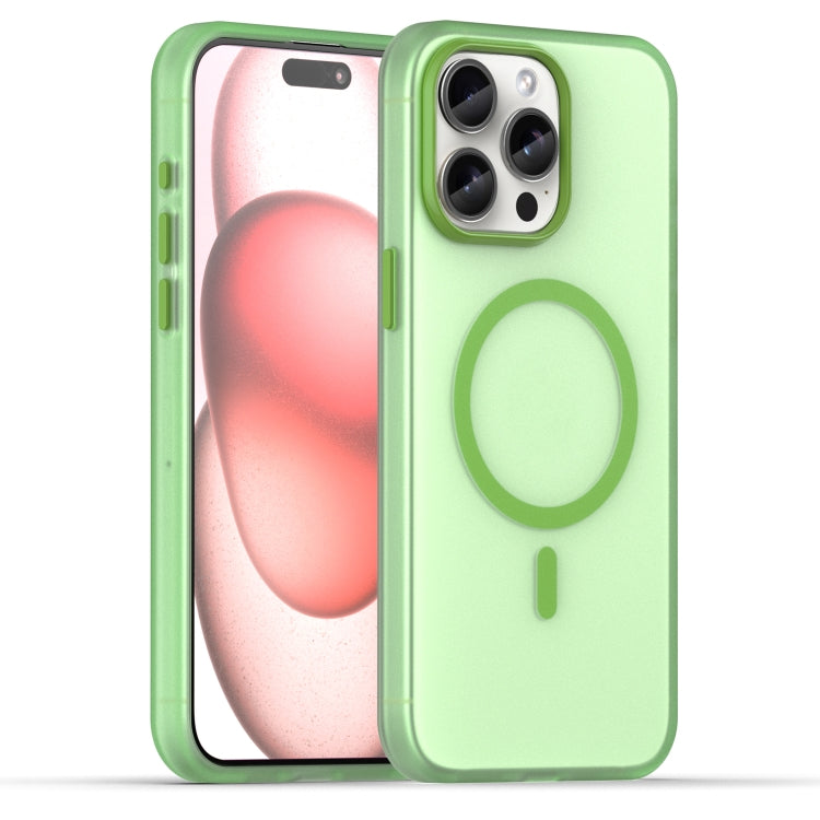 MagSafe Frosted Translucent TPU + PC Full Coverage Phone Case, For iPhone 16 Pro, For iPhone 16 Plus, For iPhone 16, For iPhone 15 Pro Max, For iPhone 15 Pro