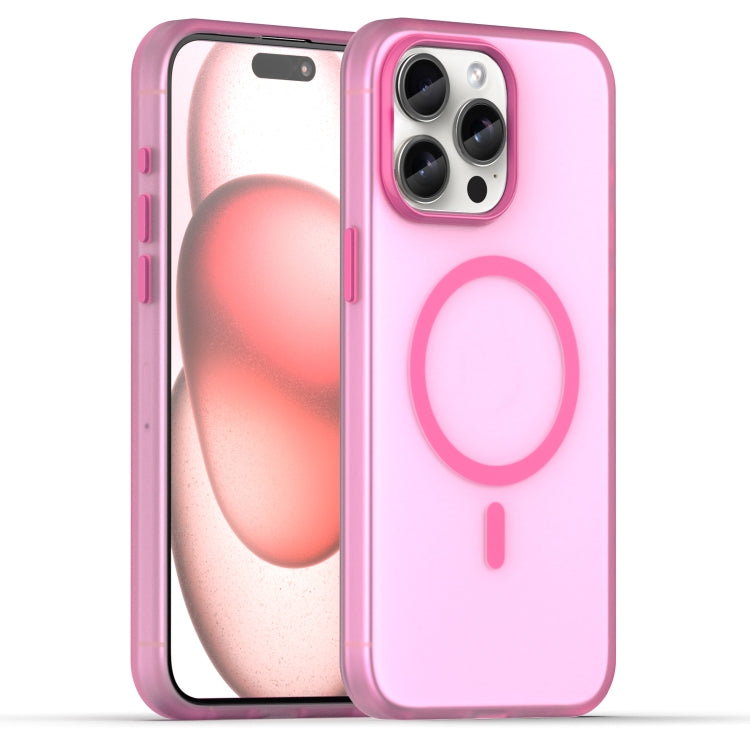 MagSafe Frosted Translucent TPU + PC Full Coverage Phone Case, For iPhone 16 Pro, For iPhone 16 Plus, For iPhone 16, For iPhone 15 Pro Max, For iPhone 15 Pro