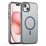 MagSafe Frosted Translucent TPU + PC Full Coverage Phone Case, For iPhone 15 Plus, For iPhone 15, For iPhone 14 Plus, For iPhone 14, For iPhone 14 Pro