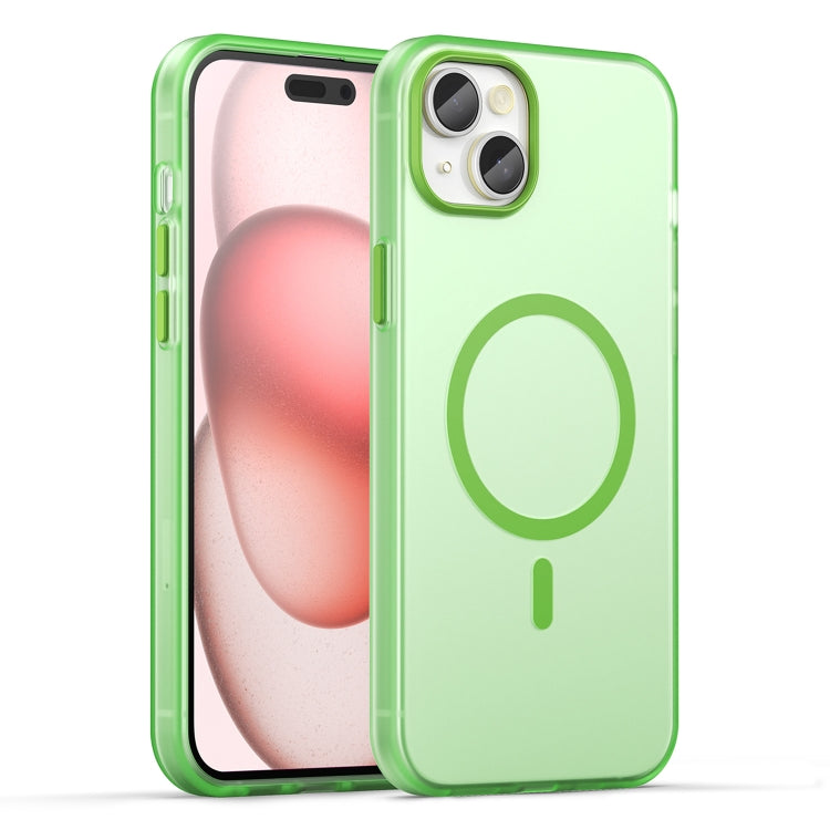 MagSafe Frosted Translucent TPU + PC Full Coverage Phone Case, For iPhone 15 Plus, For iPhone 15, For iPhone 14 Plus, For iPhone 14, For iPhone 14 Pro
