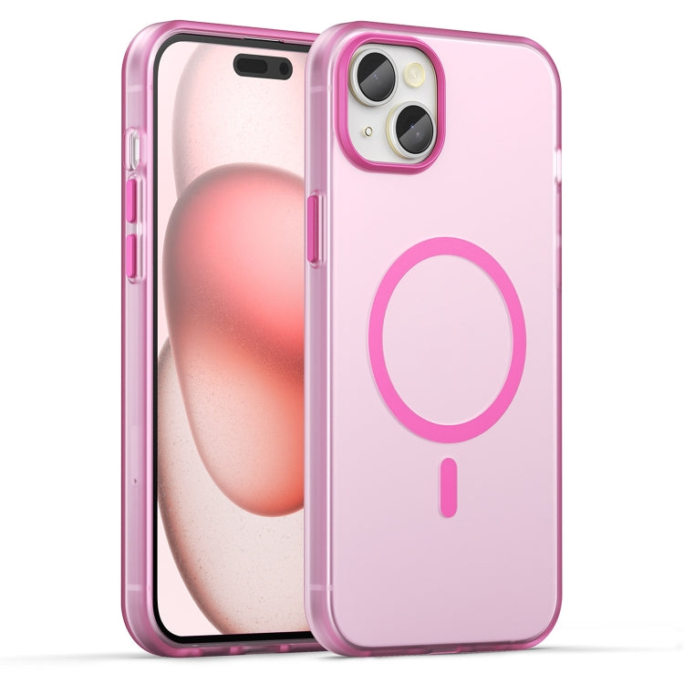MagSafe Frosted Translucent TPU + PC Full Coverage Phone Case, For iPhone 15 Plus, For iPhone 15, For iPhone 14 Plus, For iPhone 14, For iPhone 14 Pro