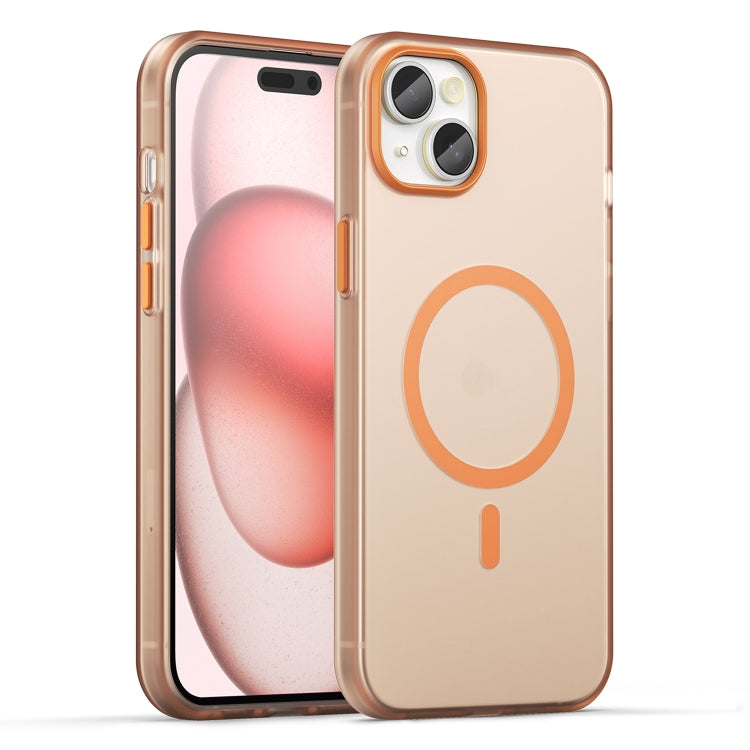 MagSafe Frosted Translucent TPU + PC Full Coverage Phone Case, For iPhone 15 Plus, For iPhone 15, For iPhone 14 Plus, For iPhone 14, For iPhone 14 Pro