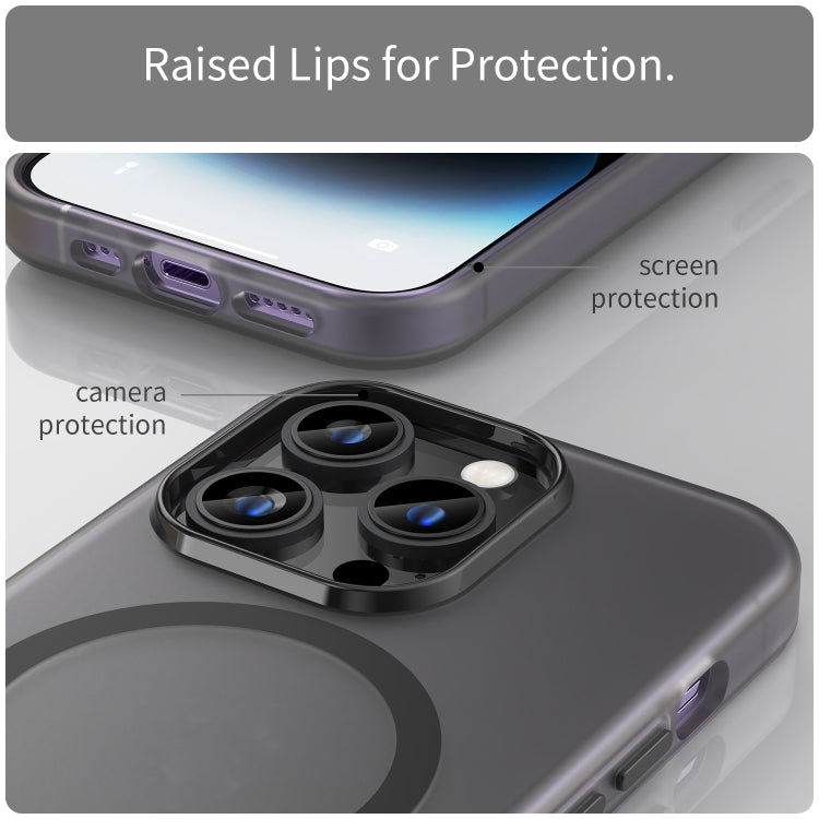 MagSafe Frosted Translucent TPU + PC Full Coverage Phone Case, For iPhone 14 Pro Max, For iPhone SE 2022 / 2020 / 8, For iPhone 13 Pro Max, For iPhone 13 Pro, For iPhone 13
