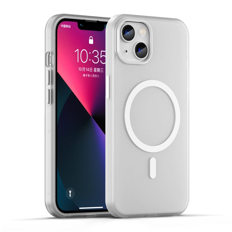 MagSafe Frosted Translucent TPU + PC Full Coverage Phone Case, For iPhone 14 Pro Max, For iPhone SE 2022 / 2020 / 8, For iPhone 13 Pro Max, For iPhone 13 Pro, For iPhone 13