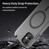 MagSafe Frosted Translucent TPU + PC Full Coverage Phone Case, For iPhone 12, For iPhone 12 Pro Max, For iPhone 12 Pro, For iPhone 11 Pro Max, For iPhone 11