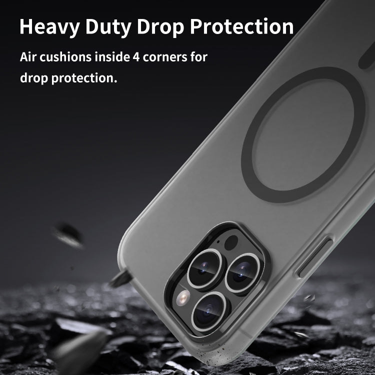 MagSafe Frosted Translucent TPU + PC Full Coverage Phone Case, For iPhone 12 Pro Max, For iPhone 12 Pro, For iPhone 11 Pro Max, For iPhone 11, For iPhone 11 Pro