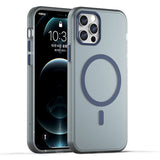MagSafe Frosted Translucent TPU + PC Full Coverage Phone Case, For iPhone 12 Pro Max, For iPhone 12 Pro, For iPhone 11 Pro Max, For iPhone 11, For iPhone 11 Pro