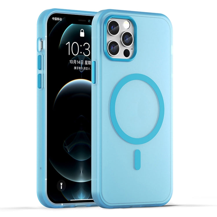 MagSafe Frosted Translucent TPU + PC Full Coverage Phone Case, For iPhone 12 Pro Max, For iPhone 12 Pro, For iPhone 11 Pro Max, For iPhone 11, For iPhone 11 Pro