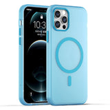 MagSafe Frosted Translucent TPU + PC Full Coverage Phone Case, For iPhone 12 Pro Max, For iPhone 12 Pro, For iPhone 11 Pro Max, For iPhone 11, For iPhone 11 Pro