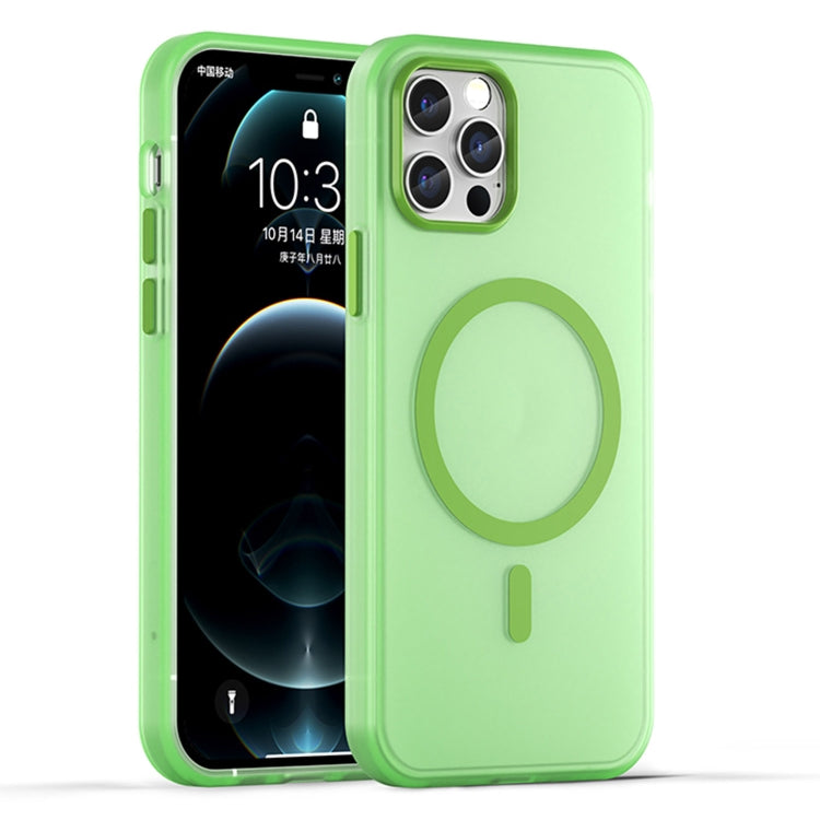 MagSafe Frosted Translucent TPU + PC Full Coverage Phone Case, For iPhone 12 Pro Max, For iPhone 12 Pro, For iPhone 11 Pro Max, For iPhone 11, For iPhone 11 Pro
