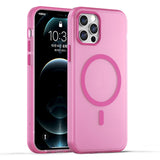 MagSafe Frosted Translucent TPU + PC Full Coverage Phone Case, For iPhone 12 Pro Max, For iPhone 12 Pro, For iPhone 11 Pro Max, For iPhone 11, For iPhone 11 Pro