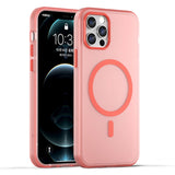 MagSafe Frosted Translucent TPU + PC Full Coverage Phone Case, For iPhone 12 Pro Max, For iPhone 12 Pro, For iPhone 11 Pro Max, For iPhone 11, For iPhone 11 Pro