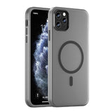MagSafe Frosted Translucent TPU + PC Full Coverage Phone Case, For iPhone 12 Pro Max, For iPhone 12 Pro, For iPhone 11 Pro Max, For iPhone 11, For iPhone 11 Pro