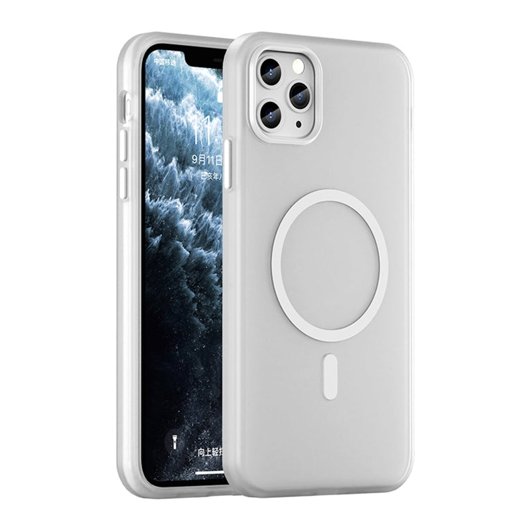 MagSafe Frosted Translucent TPU + PC Full Coverage Phone Case, For iPhone 12 Pro Max, For iPhone 12 Pro, For iPhone 11 Pro Max, For iPhone 11, For iPhone 11 Pro